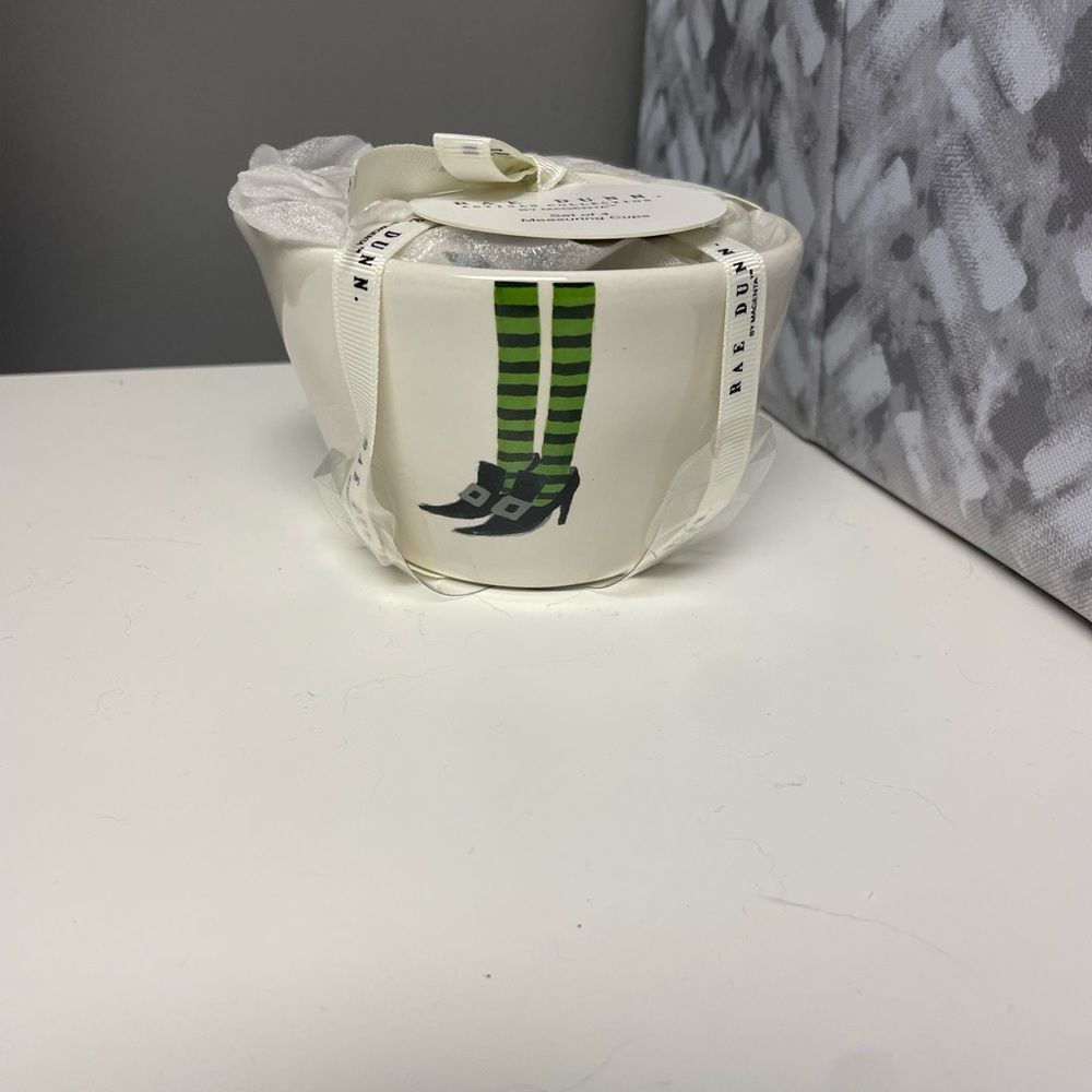 Rae Dunn measuring cups Halloween